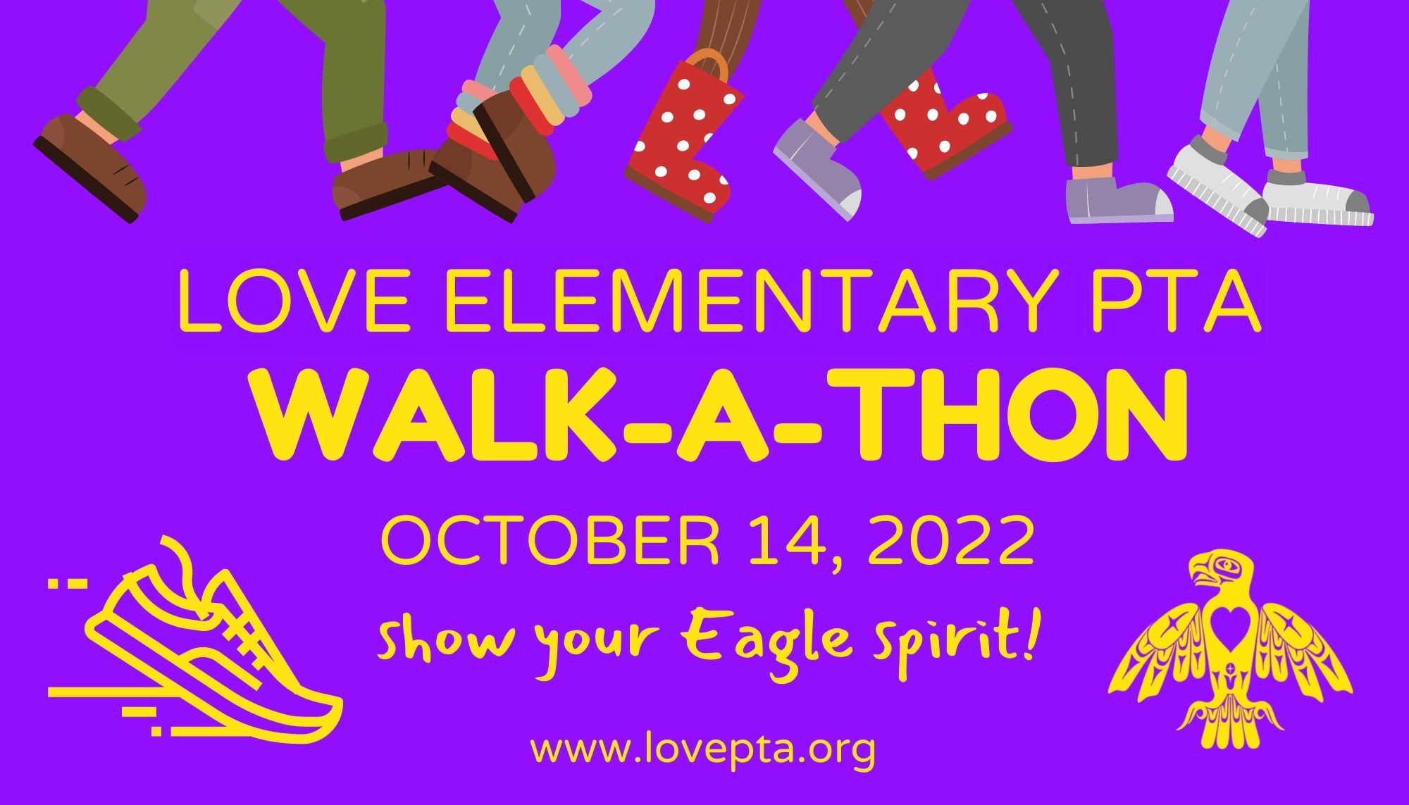 WalkaThon October 14, 2022 Love Elementary PTA